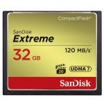 SanDisk Extreme CF 32 GB 120 MB/s zpis 85 MB/s UDMA7